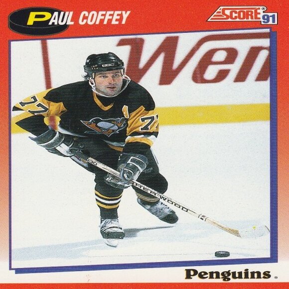 Paul Coffey Pittsburgh Penguins NHL Hockey Card Collection - 14 Card Set - Picture 4 of 15
